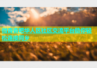 微杏杏吧华人区社区交流平台助你轻松连接同乡