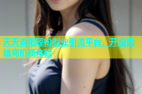 天天杏吧轻松创业引流平台，开启网络商机新体验