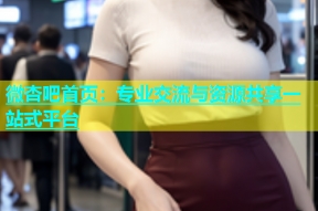 微杏吧首页：专业交流与资源共享一站式平台