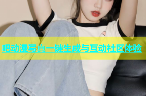 吧动漫写真一键生成与互动社区体验