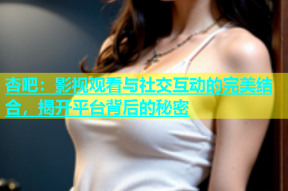 杏吧：影视观看与社交互动的完美结合，揭开平台背后的秘密