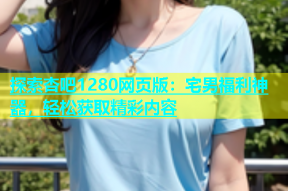 探索杏吧1280网页版：宅男福利神器，轻松获取精彩内容